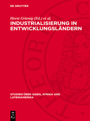 cover image of Industrialisierung in Entwicklungsländern